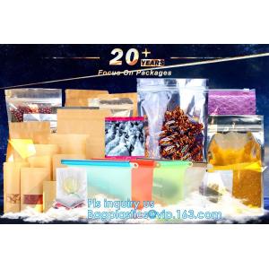 Biodegradable eco pacHigh Barrier Metallized zipper pouch bag for weed packaging