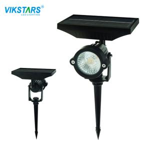 China 5W LED Solar Garden Spotlight 150lm/ W 70Ra on sale