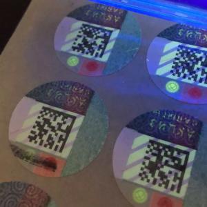 Cheap Signature Protection Security Hologram Sticker Tamper Self Adhesive Sticker for sale