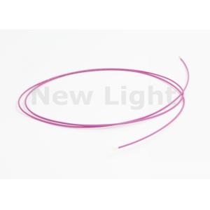 Purple Color Simplex Fiber Optic Cable Single Mode With Fiber Protection Sleeve
