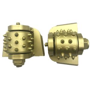 Golden Bush Hammer Plate 125mm 150mm Pneumatic Wrench Tool With 3 / 6 Rollers