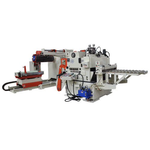 2 in 1 Rack Decoiler Leveling Machine Robotic Production Transfer Unwinding