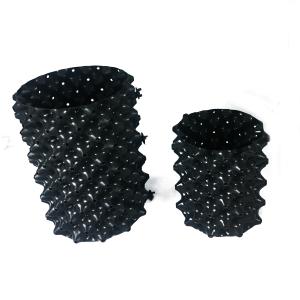 High quality air black pruning pot hydroponic strong root pruning pot nursery