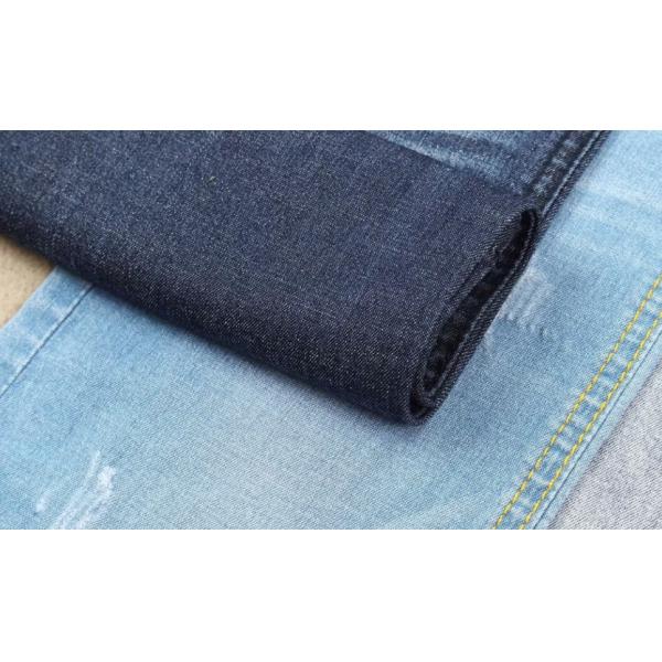 6.5oz 16S Tencel Cotton Fabric 20% Lyocell Spandex Fabric 2/1 Right Hand Twill