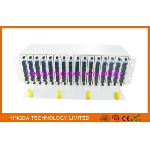 Chasis Completes LGX Modules With Splitters1x8 SC/Apc Adaptors Rack Mount Metal