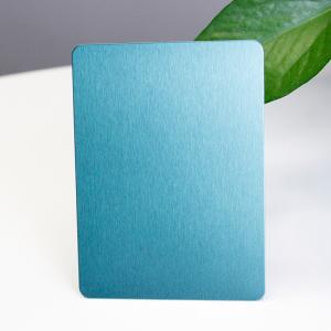 China Cold Rolled PVD Stainless Steel Sheet No.4 Finish Decorative Stainless Steel Panel For Interior Wall on sale