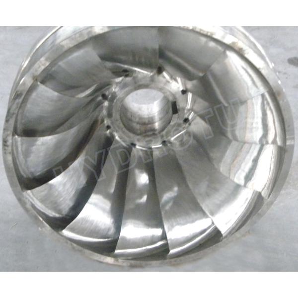 Horizontal Shaft Francis Turbine Runner with 0Cr13Ni4Mo stainless steel material