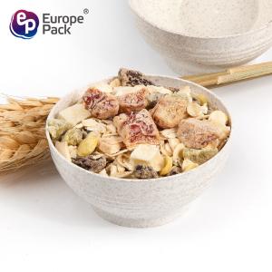 EPK new arrival biodegradable tableware 90ml wheat straw plastic bowl