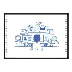 Writing Software Infrared Digital Interactive Whiteboard Smart Board For