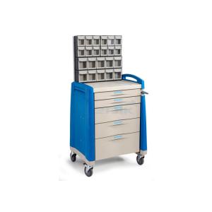ABS Material Five Drawers Anesthesia Cart