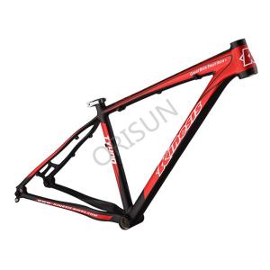 China Aluminum 29er Lightweight Bike Frame XC Hardtail Internal Cable Rounting on sale
