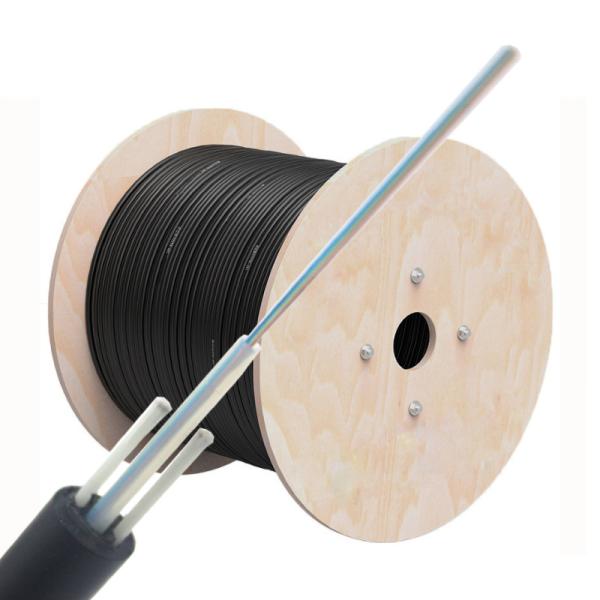 Quality Overhead Non-Metallic Fiber Optic Cable FRP GYFXTY 6 12 24 Single Mode for Outdoor Networks wholesale