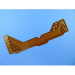 Flexible Printed Circuit (FPC) Built on 2oz Polyimide With Immersion Gold and
