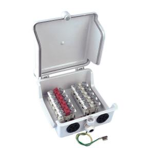 Cheap 10 Pairs Subscriber Terminal Block STB Drop Wire Distribution Box With Protection for sale