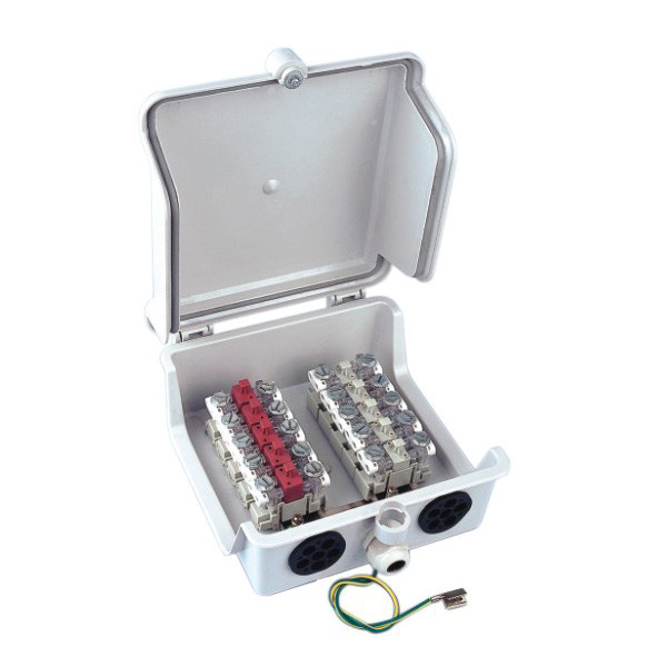 10 Pairs Subscriber Terminal Block STB Drop Wire Distribution Box With