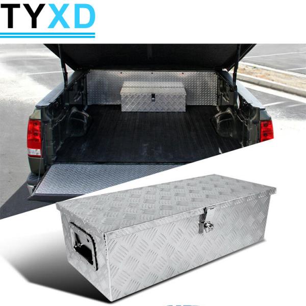 Quality Portable Lockable Aluminum Truck Bed Tool Box Customization Accepted wholesale