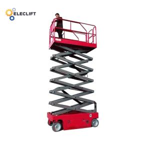 Max Occopancy 2 Self Propelled Scissor Lift For Easy 113kg Exension Load