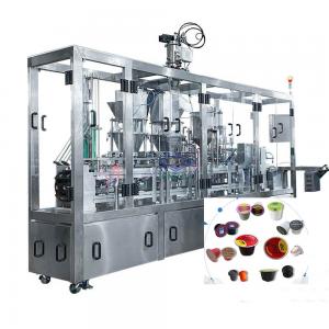 China Zhonglian nespresso capsule coffee filling machine automatic cup filling and sealing machine for wholesales on sale