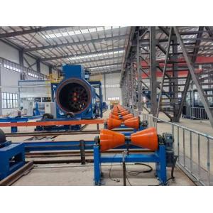 China 3lpe Coated Pipe Blasting And Coating Process Line Polyethylene Coating System on sale