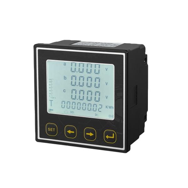 High Quality New design series 96*96mmThree Phase LCD AVHz,kwh Multi-function