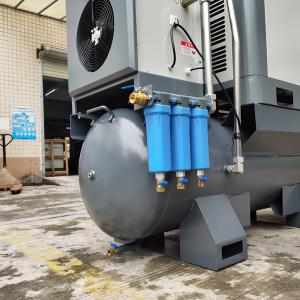 20HP 15KW 16bar No Fuel Integrated Mini Combined Screw Compressor With Dryer