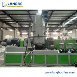 Single Screw Extruder PP/PE Regrinds Plastic Recycling Granulating Machine