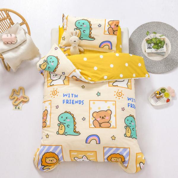 Quality Customized Services Strength 100% Cotton Designer Bedding Sets for Nursery School Kids wholesale