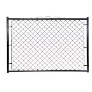 3.5mm Wire Thick Diamond Chain Link Fencing With Frame