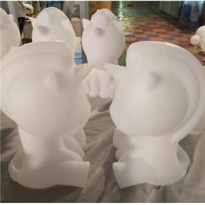Lovely Lamp Rabbit Rotational Moulding Products Size Customized Long Life
