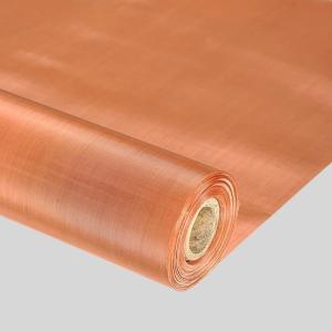 1m 1.5m 2m Copper Wire Mesh Screen For Shielding / Decorating