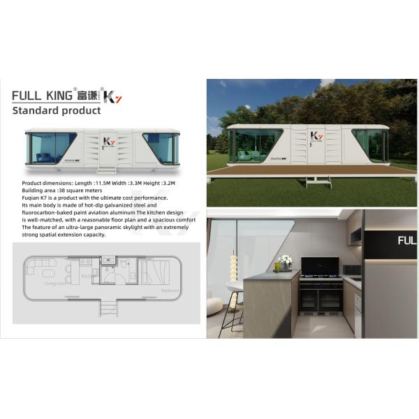 DIY Prefabricated House Villa For Outdoor Scope Easily Assembled Luxury Resort Hotel Cabin