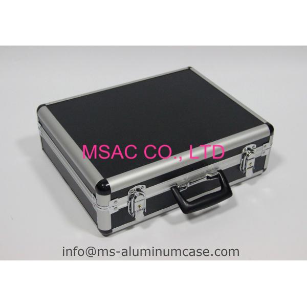 Quality Equipment Strong Aluminum Hard Case Black Fireproof Panel One Lock For Security wholesale