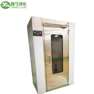 Cheap Color Steel Induction Cleanroom Air Shower With Two Side To Blow / Advanced Mute System for sale