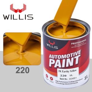 Cheap Customizable Color 2k Solid Paint With Multiple Colors ,Chinese Car Paint Manufacturers Offer Free Samples for sale
