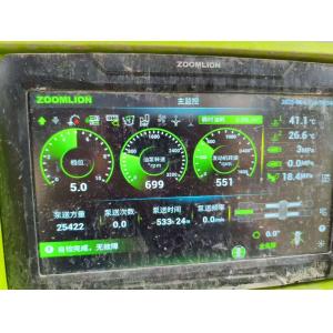 Used 2023 Zoomlion 70m Pump Truck With Sitrak Chasis For High-rise Construction