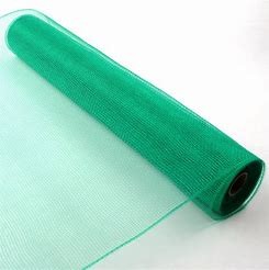 Quality Woven 100GSM 4mm Hex Polyester Mesh Fabric Tear Resistant wholesale