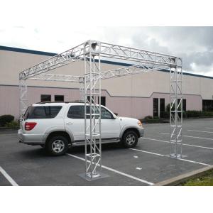 Outside Large And Small Series Aluminum Lighting Truss With Arch Roof Top