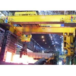 QDY / YZ Heavy Duty Foundry Overhead Crane For Lifting Steel Billet