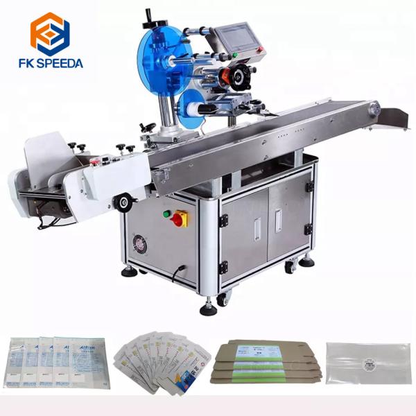 Quality Adhesive Sticker Labeling Machine for Real-time Printing of Boxes Cards Bags and More wholesale