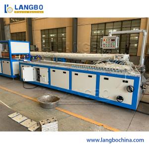 Plastic Profile Extrusion Line , PVC Window Ceiling Panel Decking Profile