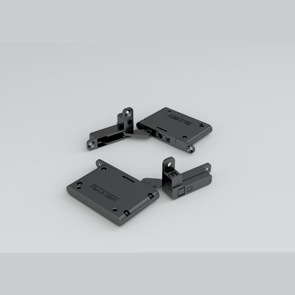 Concealed Adjustable Invisible Hinge For Aluminium Frame