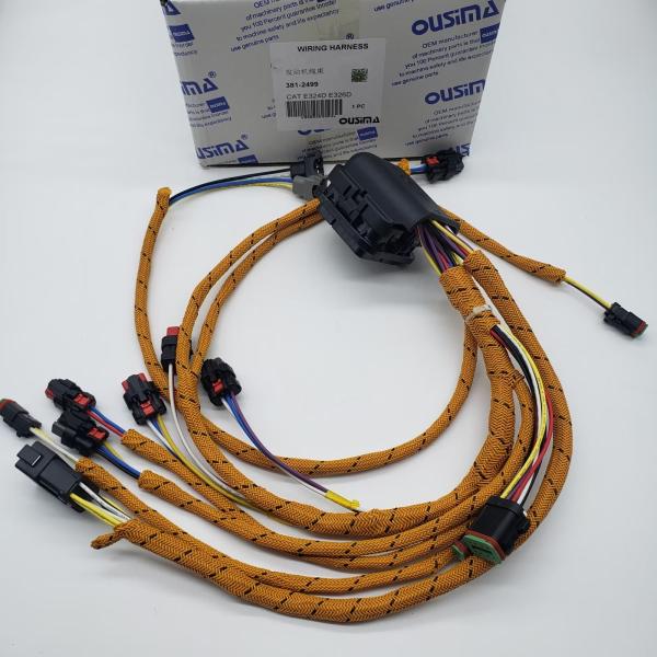 Quality 381-2499 3812499 Excavator Wiring Harness For  320D 324D 326D E324D E326D C7 Engine wholesale
