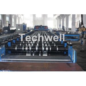 Galvanized Plate / Steel Corrugated Sheet Roll Forming Machine for For Wall
