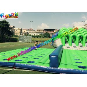 Cheap Run 5k Inflatables Obstacle Course Challenge Obstacle Mat / Mattress Course for sale