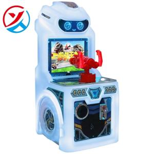 New Design Coin Operated Arcade Machines Lovely Kids Small Car Racing 19-inch