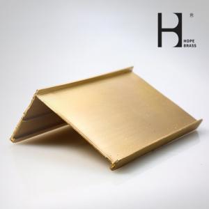 Rust Preventive Brass Extrusion Profiles Copper profiles Customized Shape