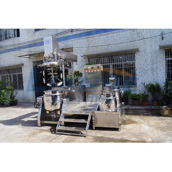SUS316L Steam Heating Cosmetic Cream Making Machine Mixer 250L