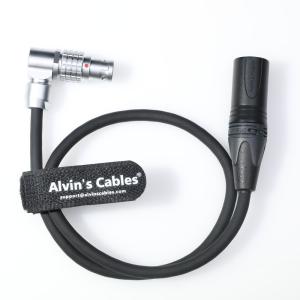 Cheap Alvins Cables Power Cable for Atomos NEON 31 17 24&quot; Monitor Recorder XLR 3 Pin Male to Right Angle 6 Pin Female for Atomos AtomX|Core Power Box 19V for sale