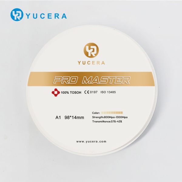Quality Yucera Pro Master Dental Zirconium Blank Blocks & Discs Customized CAD/CAM wholesale
