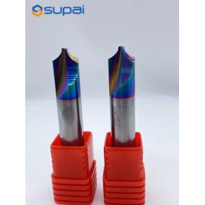 Custom TiAlN End Mills For NYLON With 35/38/45/55 Angle Cut
